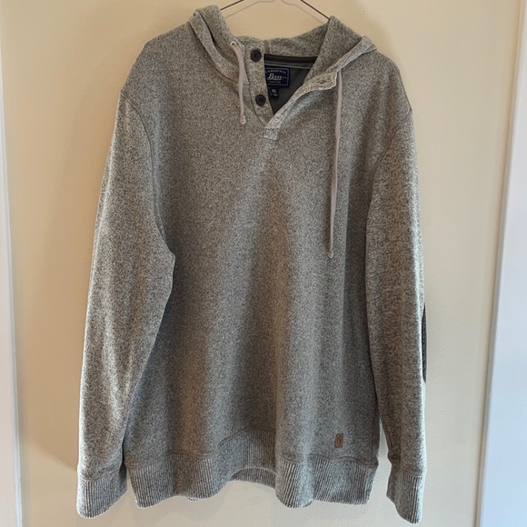 G.H. Bass & Co. XXL soft hoodie with elbow patches - Picture 2 of 5